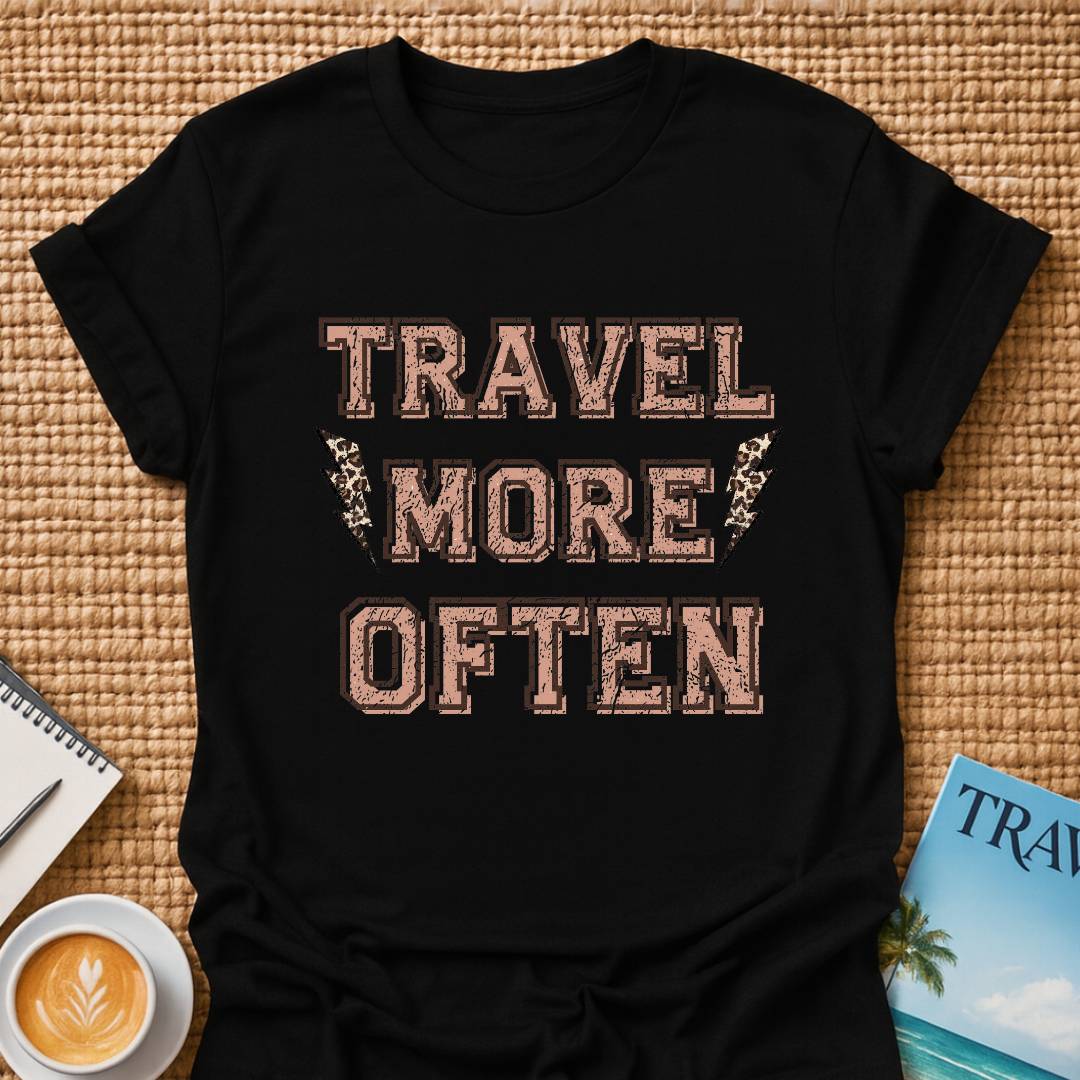Travel More Often T-shirt