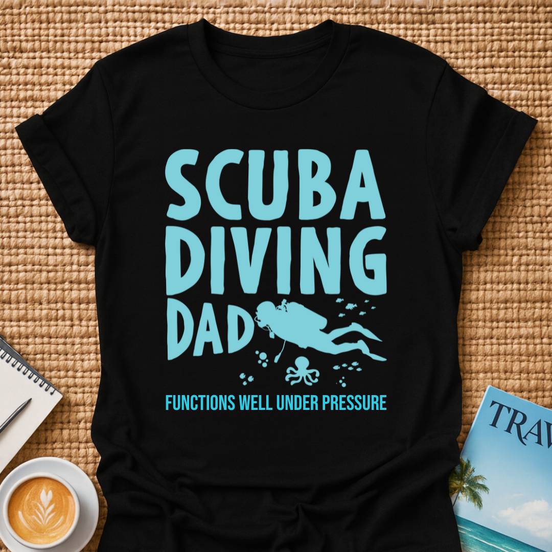 Scuba Diving Dad T-shirt