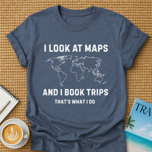 Maps and Trips T-shirt