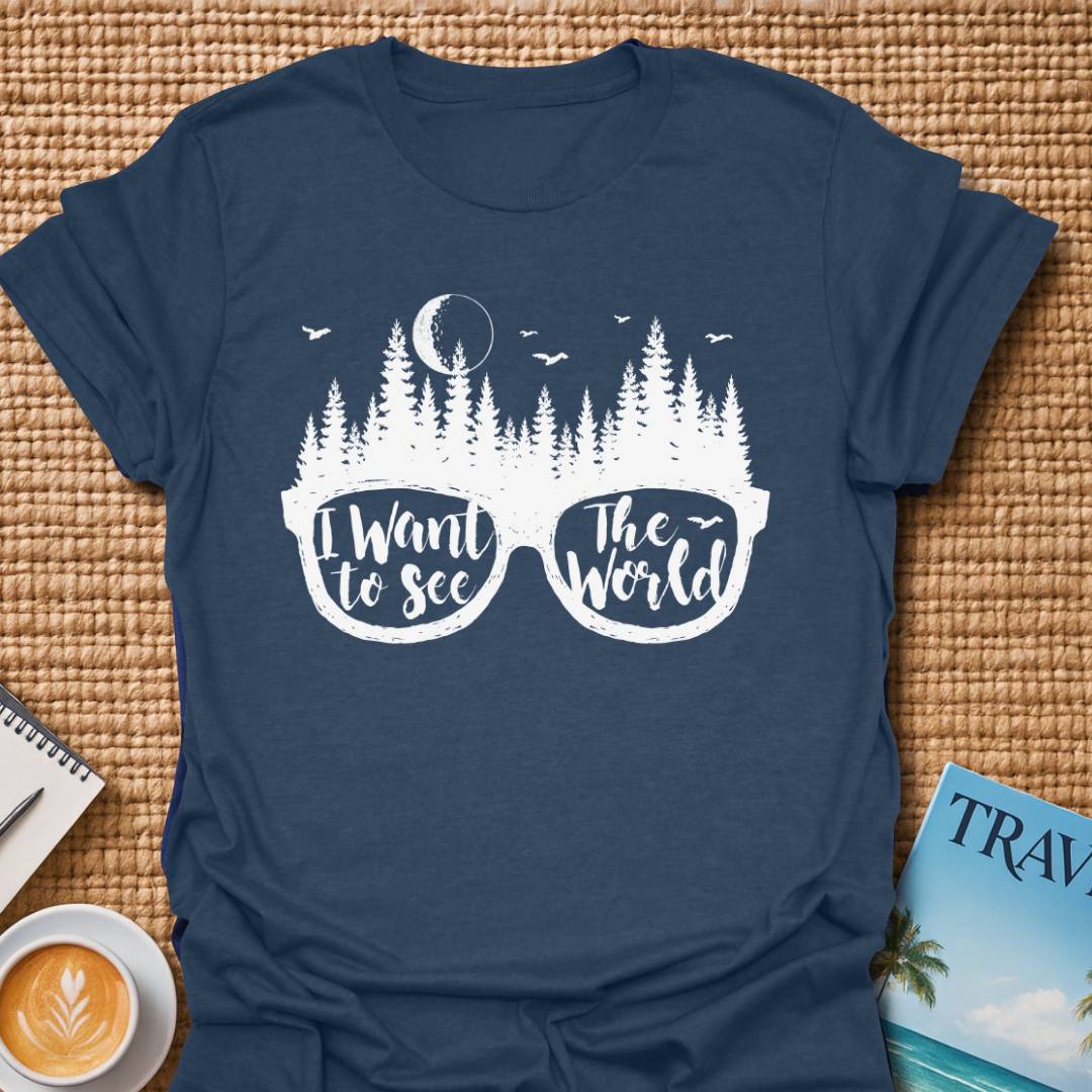 See The World T-shirt