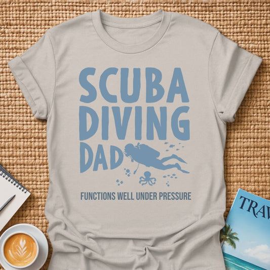 Scuba Diving Dad T-shirt