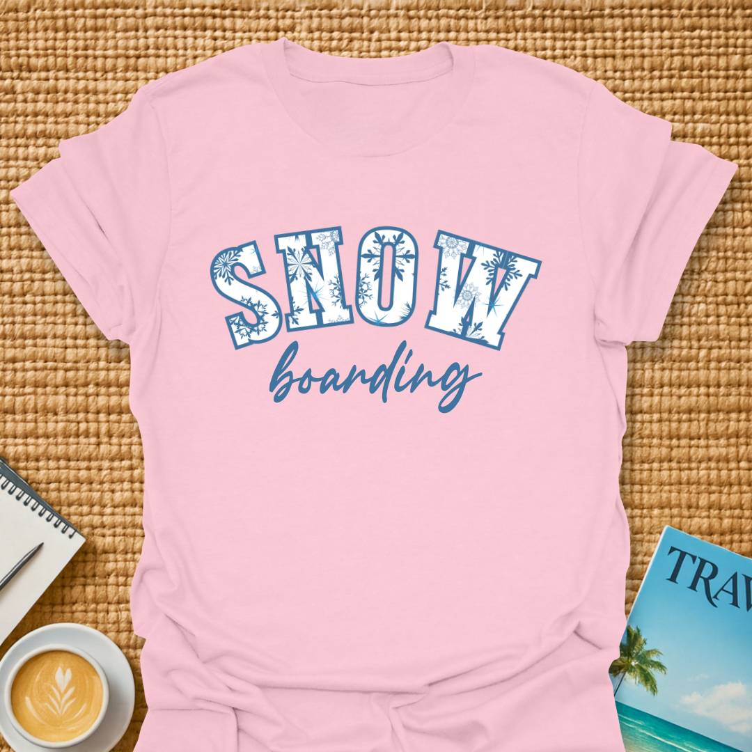 Snowboarding T-shirt