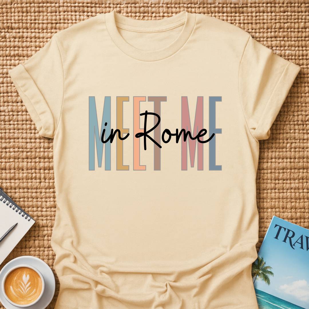 Meet In Rome T-shirt