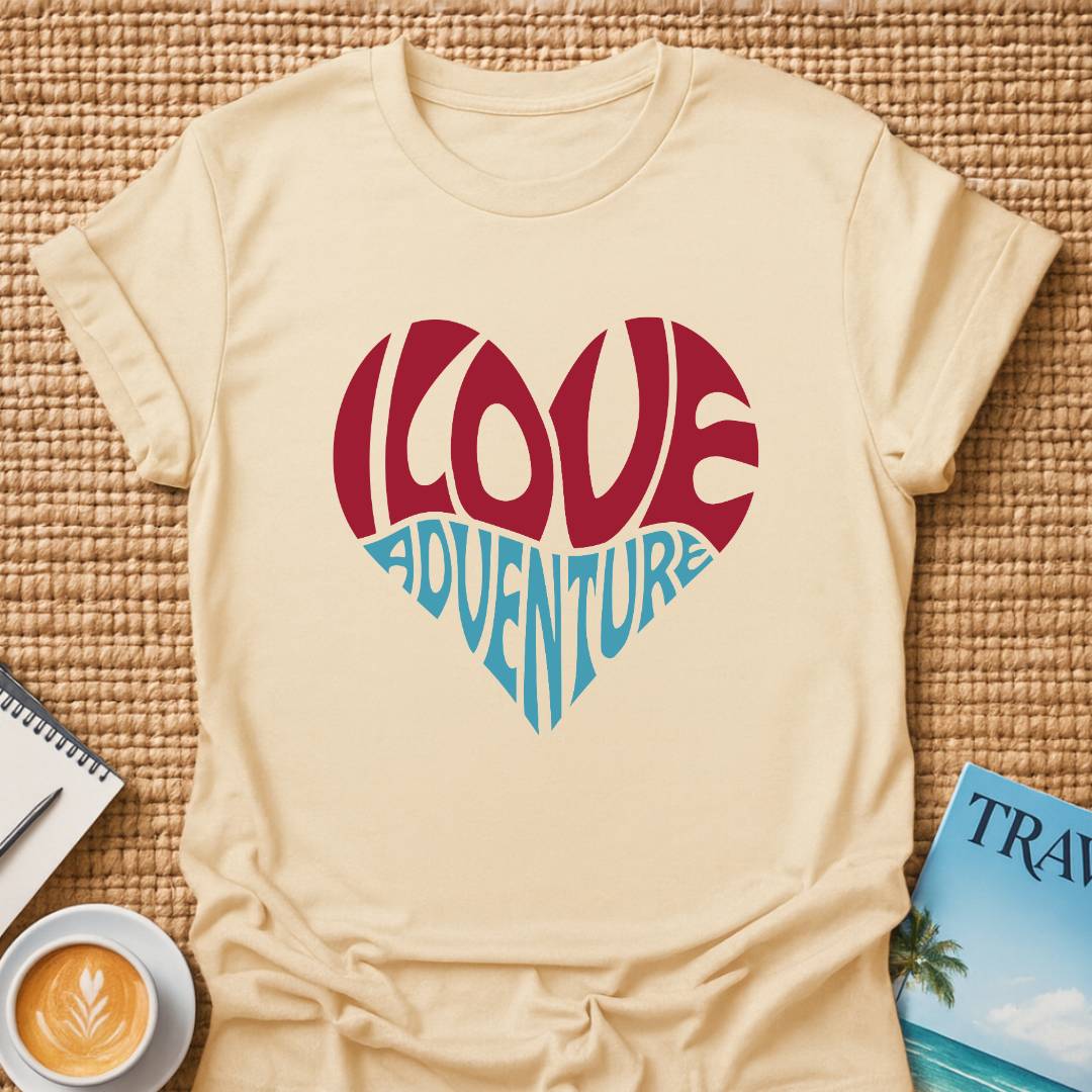 I Love Adventure T-shirt