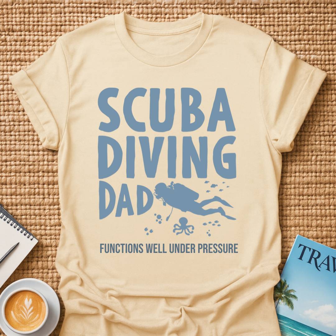 Scuba Diving Dad T-shirt