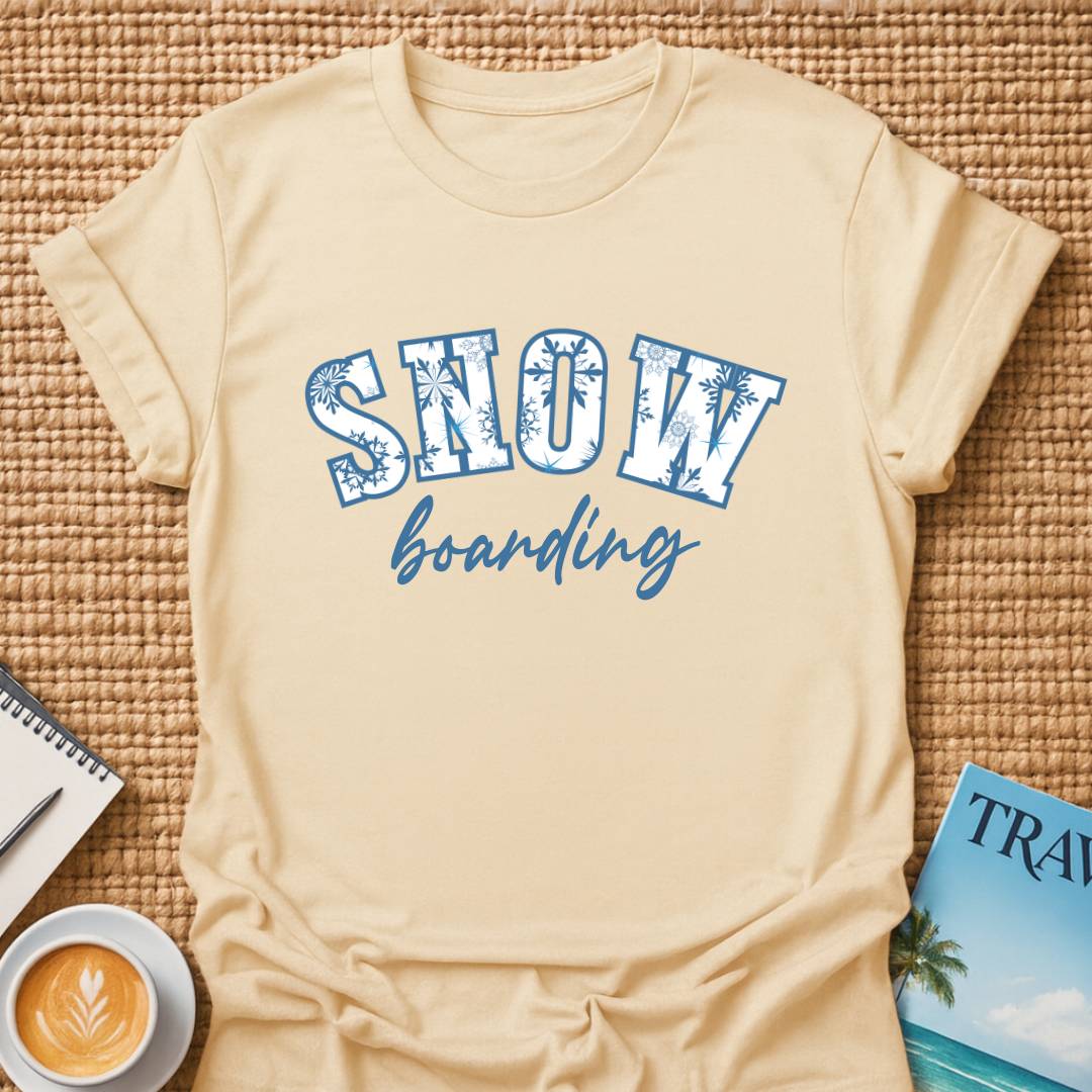 Snowboarding T-shirt