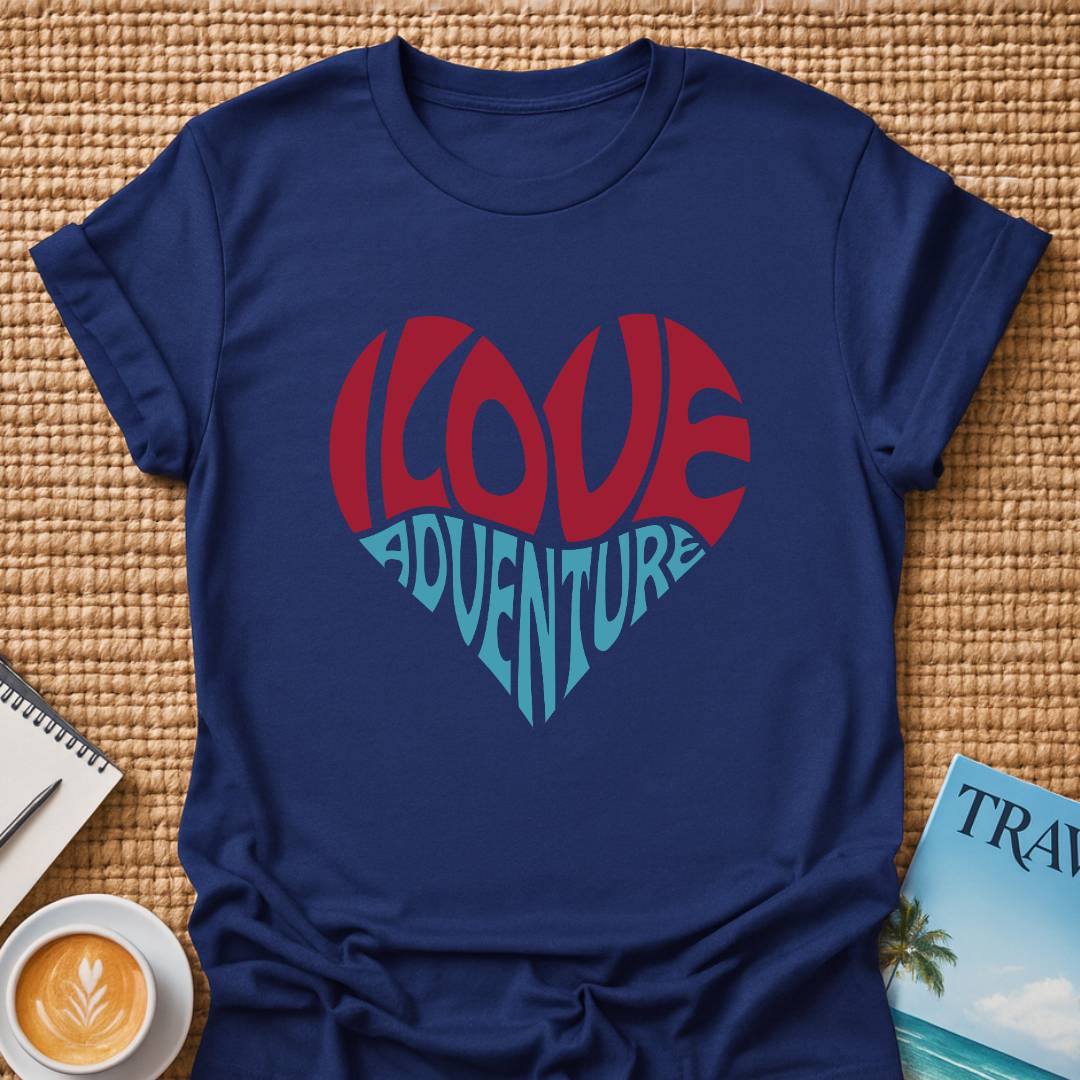 I Love Adventure T-shirt
