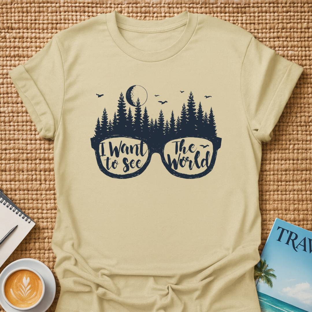 See The World T-shirt