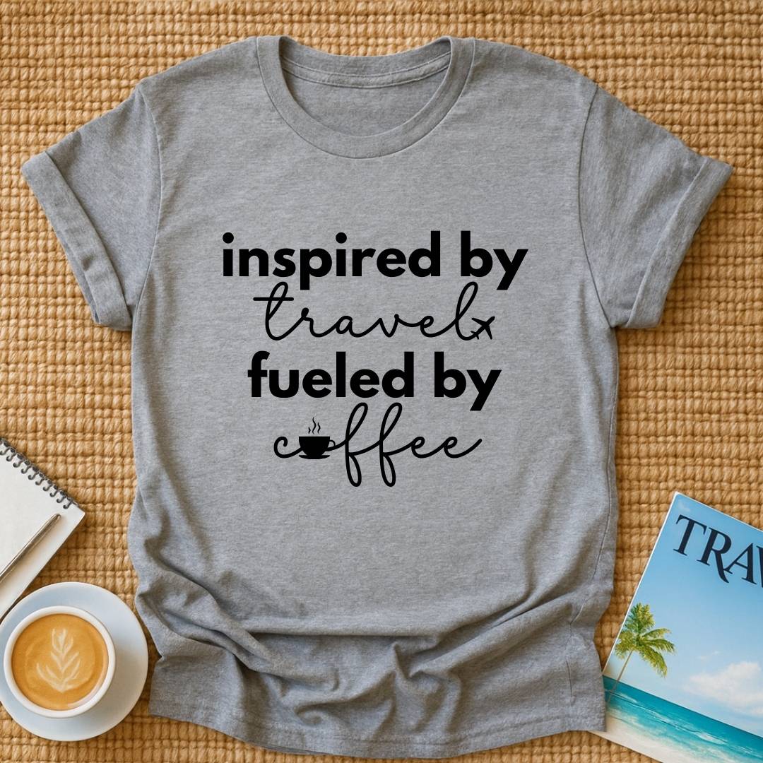 Travel & Coffee T-shirt