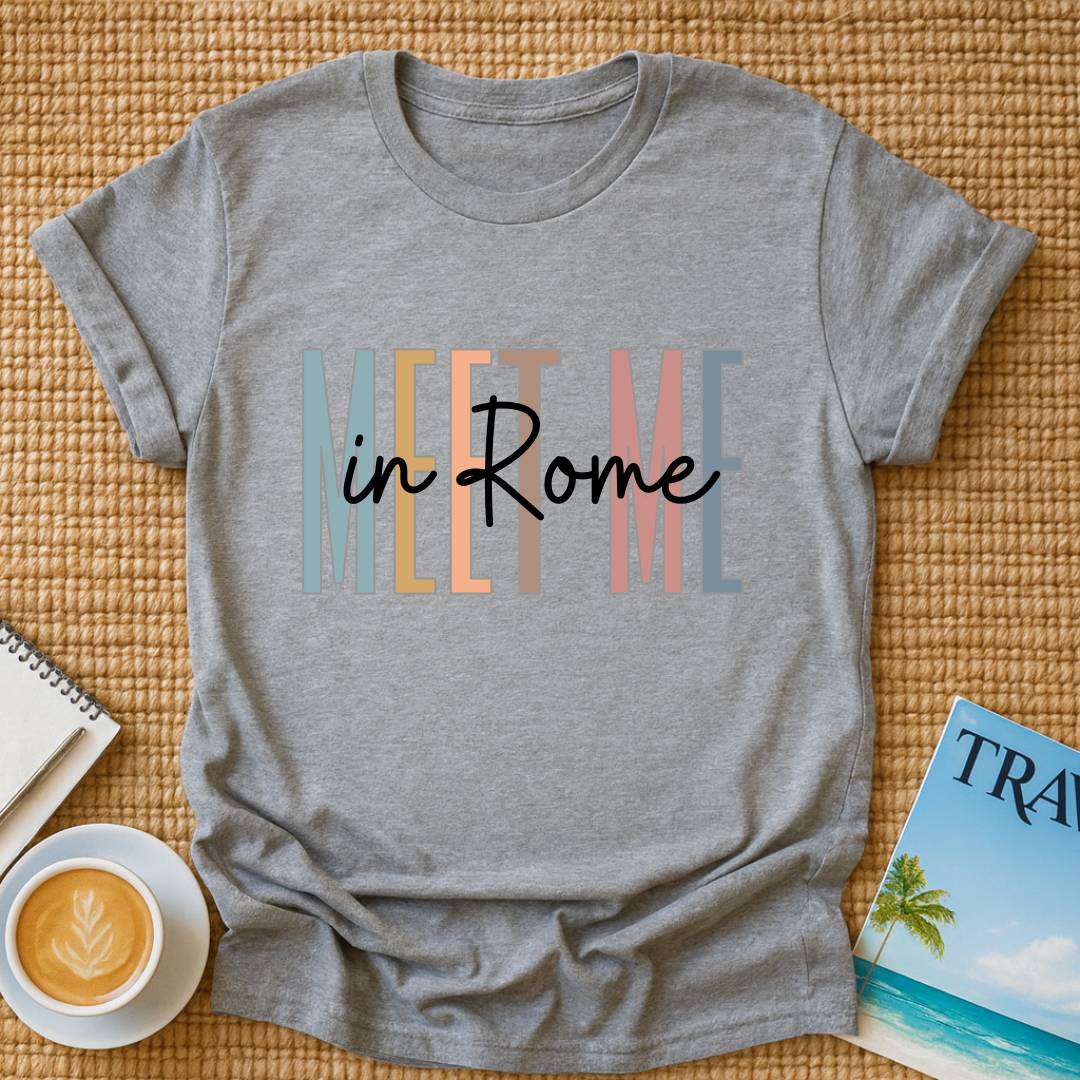 Meet In Rome T-shirt