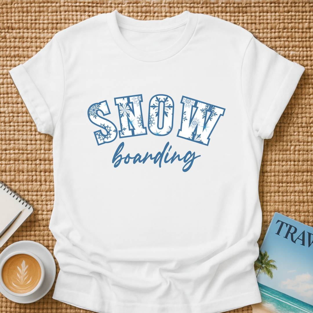 Snowboarding T-shirt