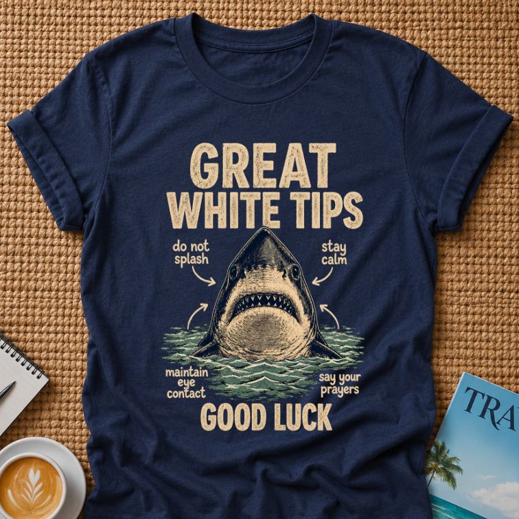Great White Tips T-Shirt