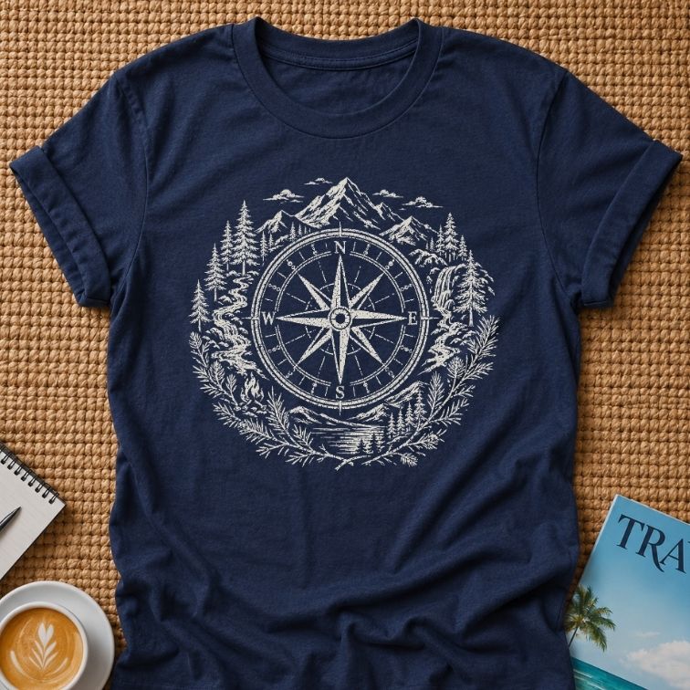 Compass To The Wild T-shirt
