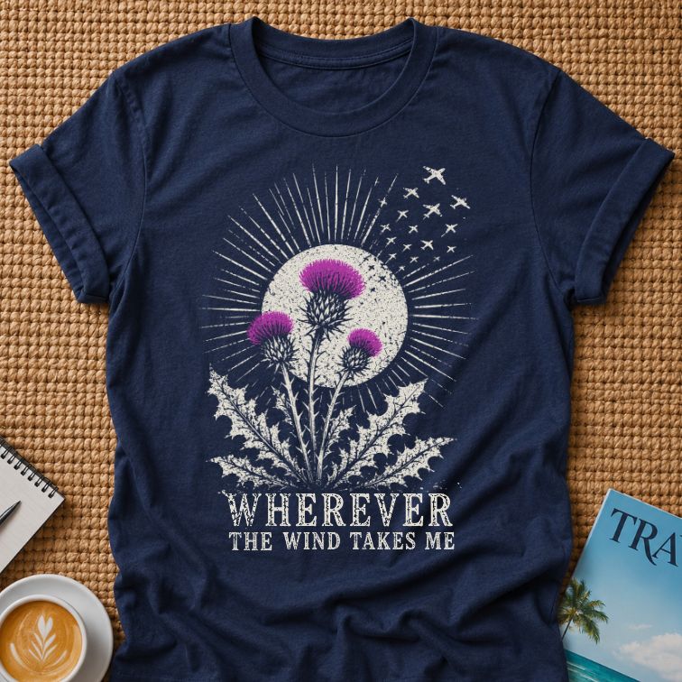 Wherever The Wind Takes Me T-shirt
