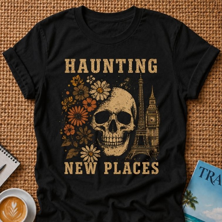 Haunting New Places T-shirt