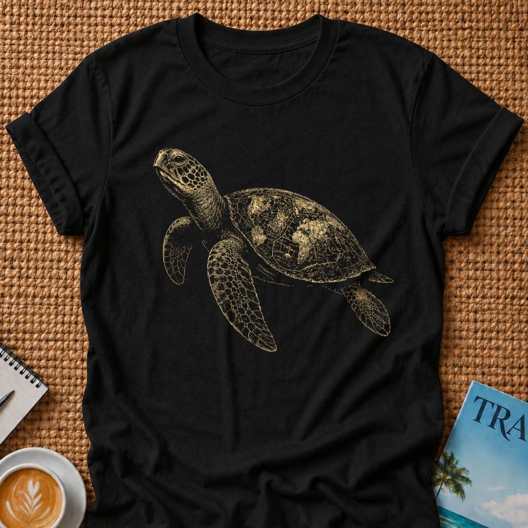 World Turtle T-shirt
