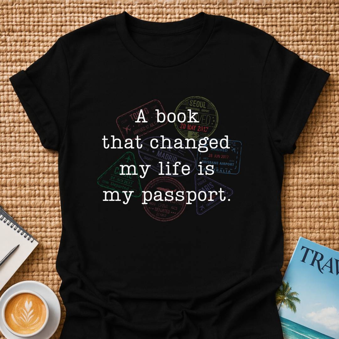 Passport Book T-shirt