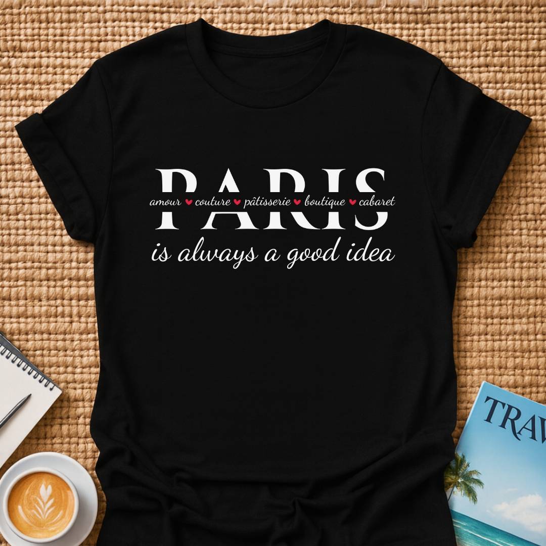 Paris Is A Good Idea T-shirt