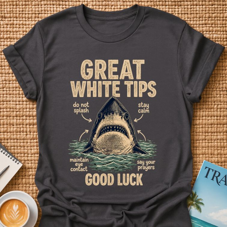 Great White Tips T-Shirt