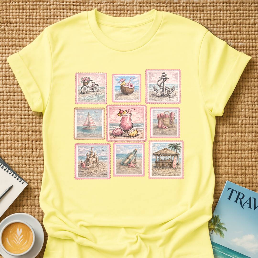 Coastal Stamps T-shirt