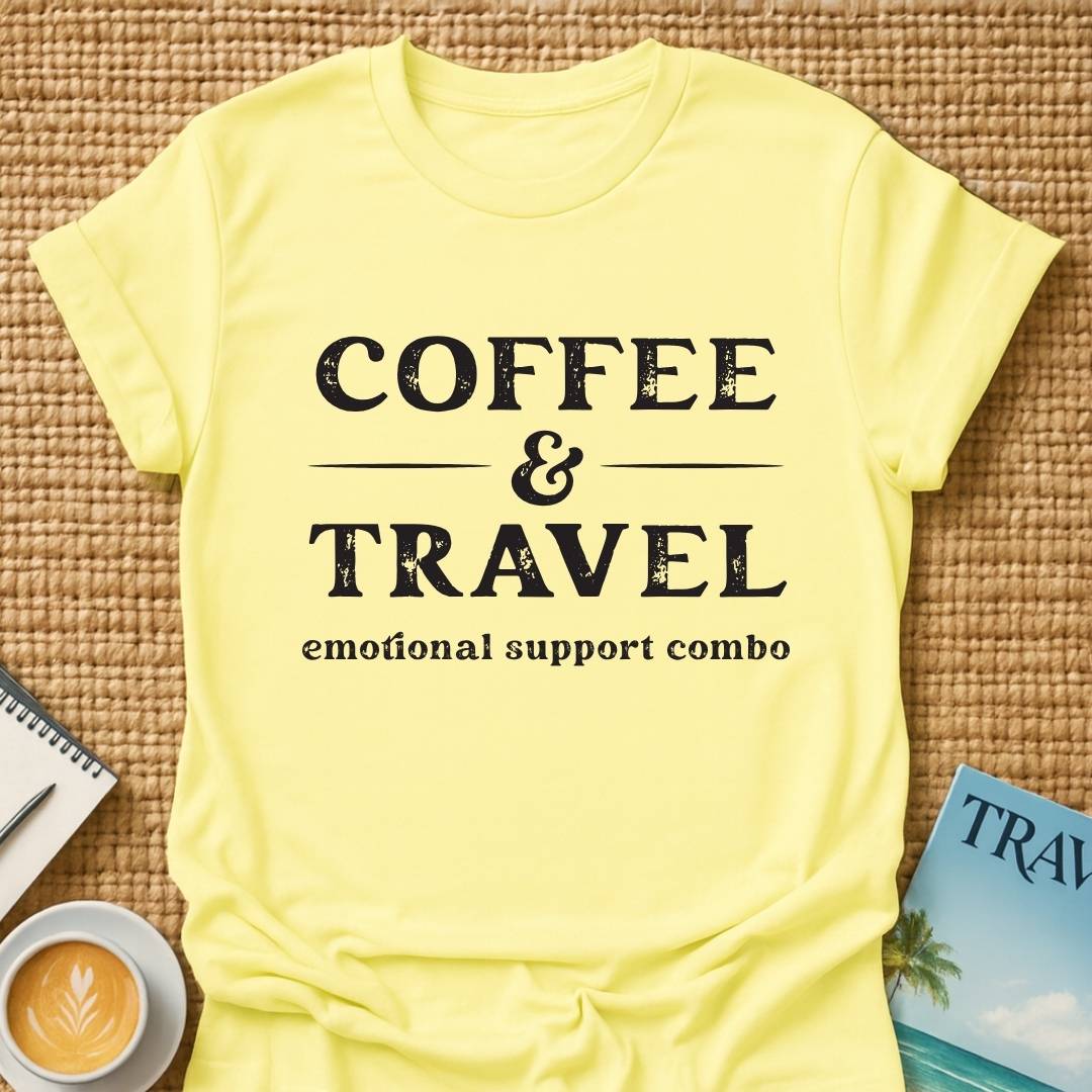 Coffee & Travel T-shirt