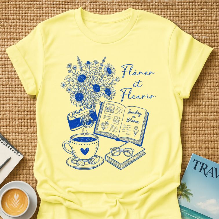 Flâner et Fleurir T-shirt