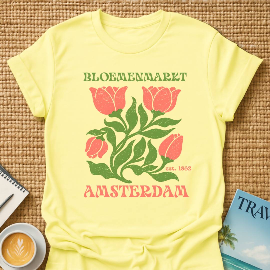 Bloemenmarkt T-shirt