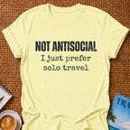 Not Antisocial T-shirt