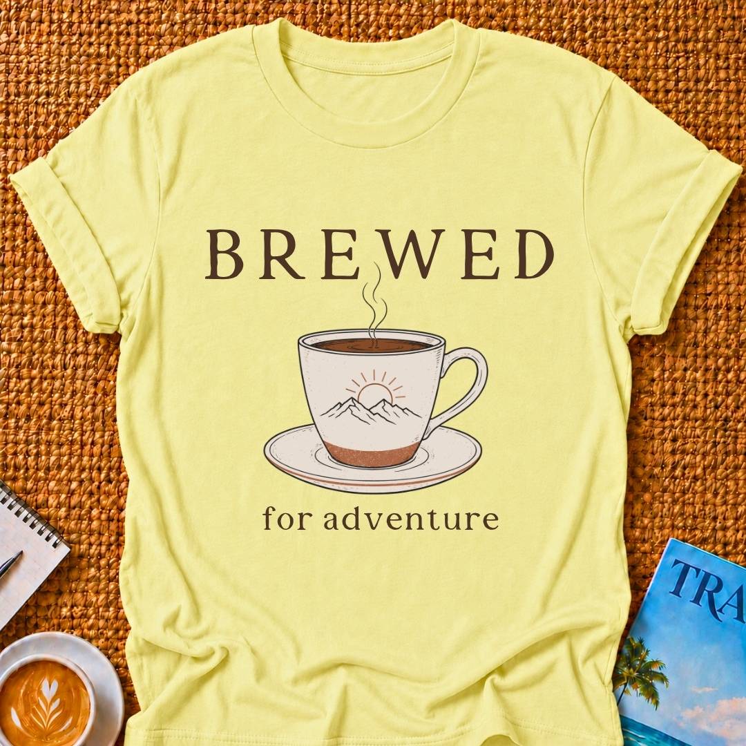Brewed For Adventure T-shirt