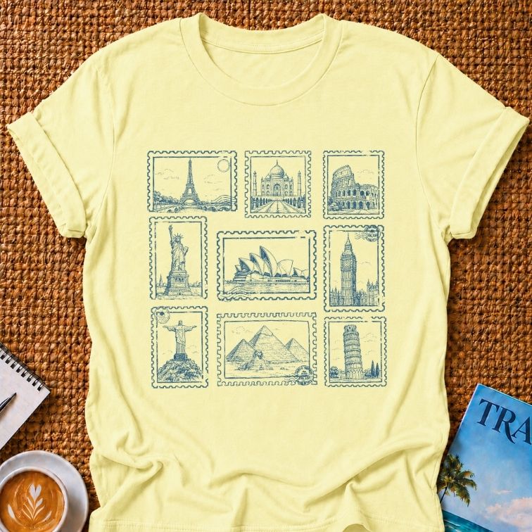 Vintage Stamps T-shirt