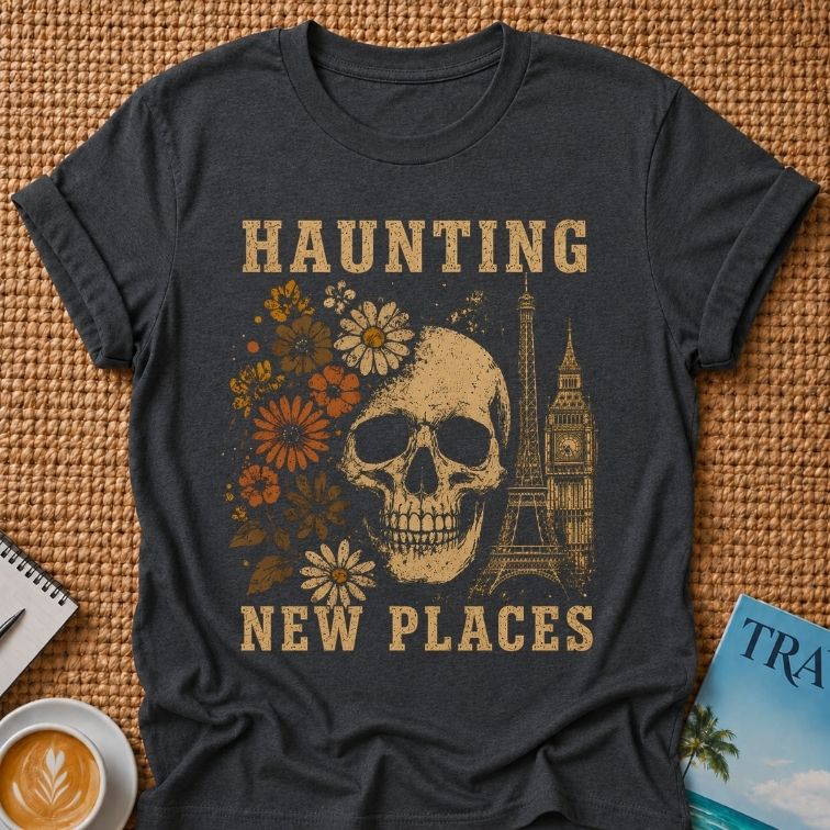 Haunting New Places T-shirt