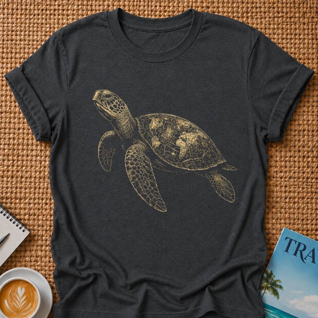 World Turtle T-shirt