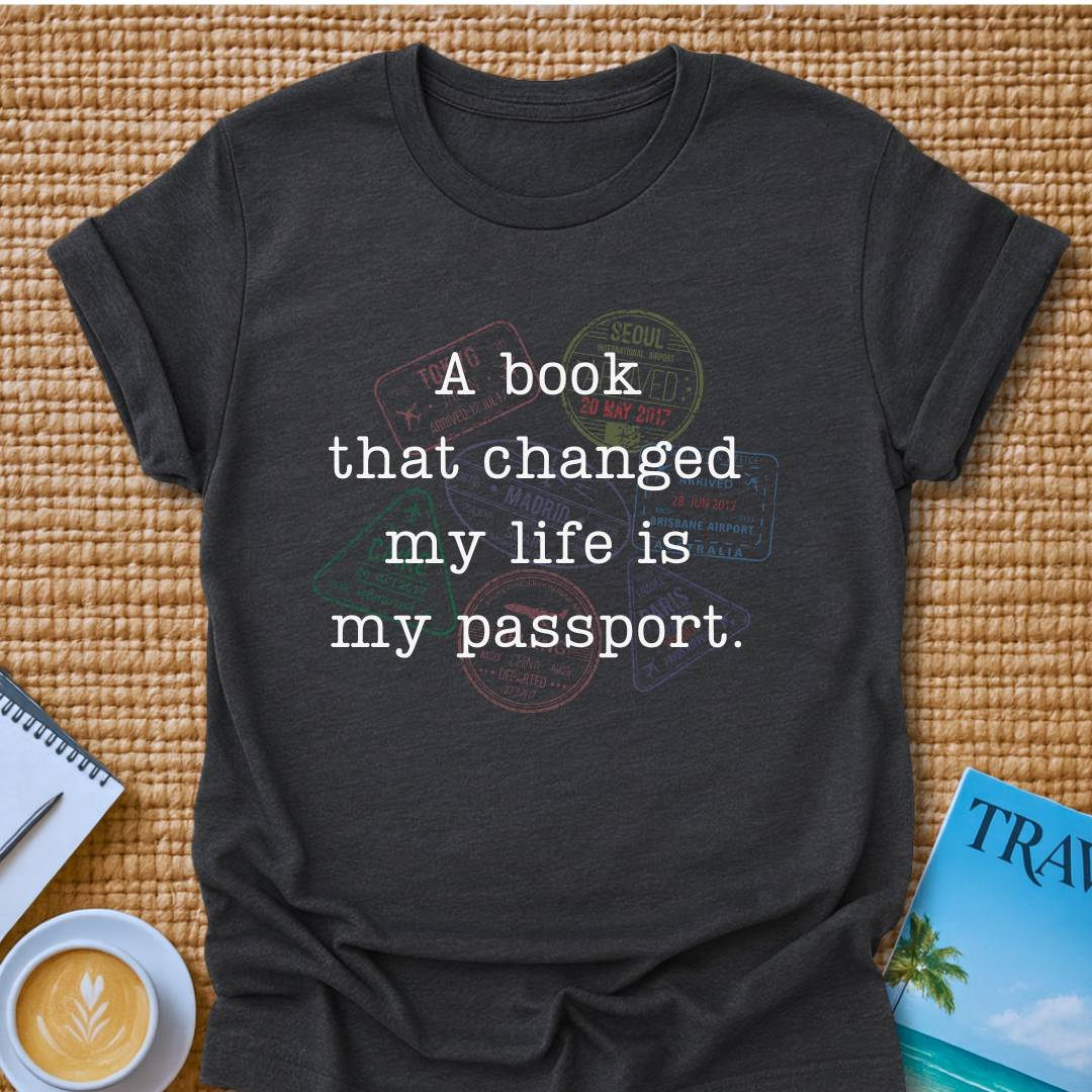 Passport Book T-shirt