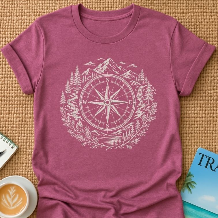 Compass To The Wild T-shirt