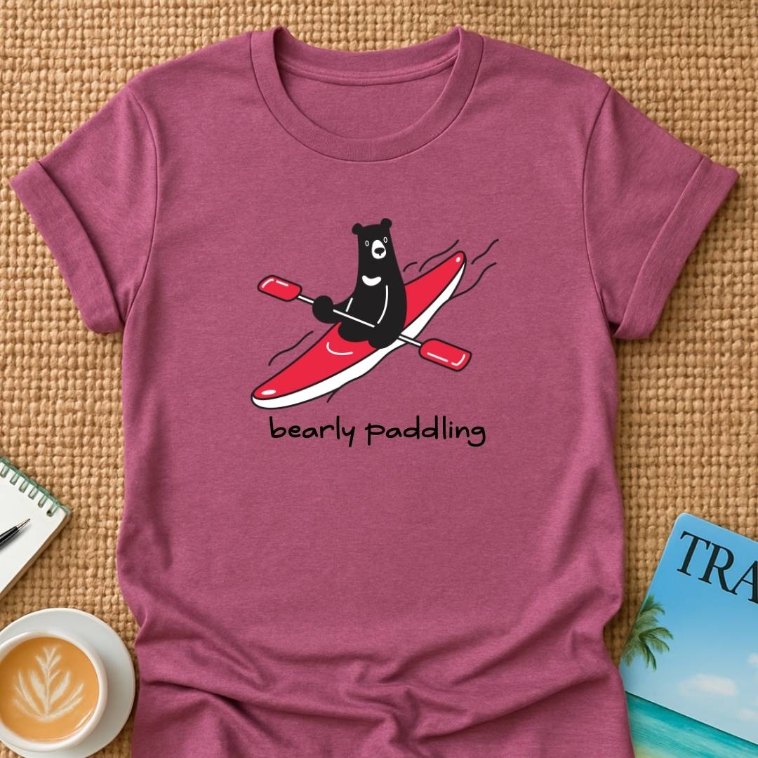 Bearly Paddling T-shirt