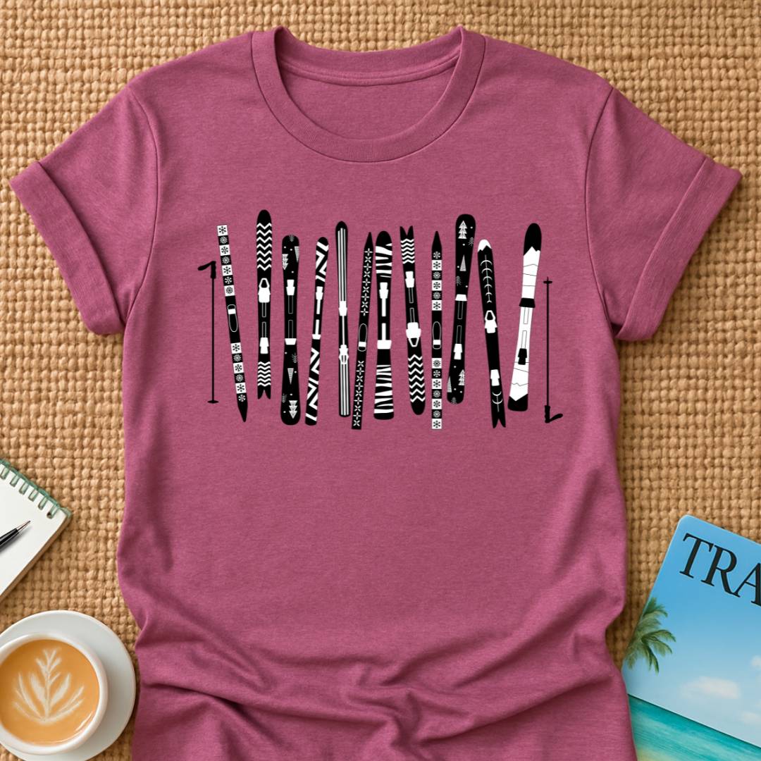 Skis T-shirt