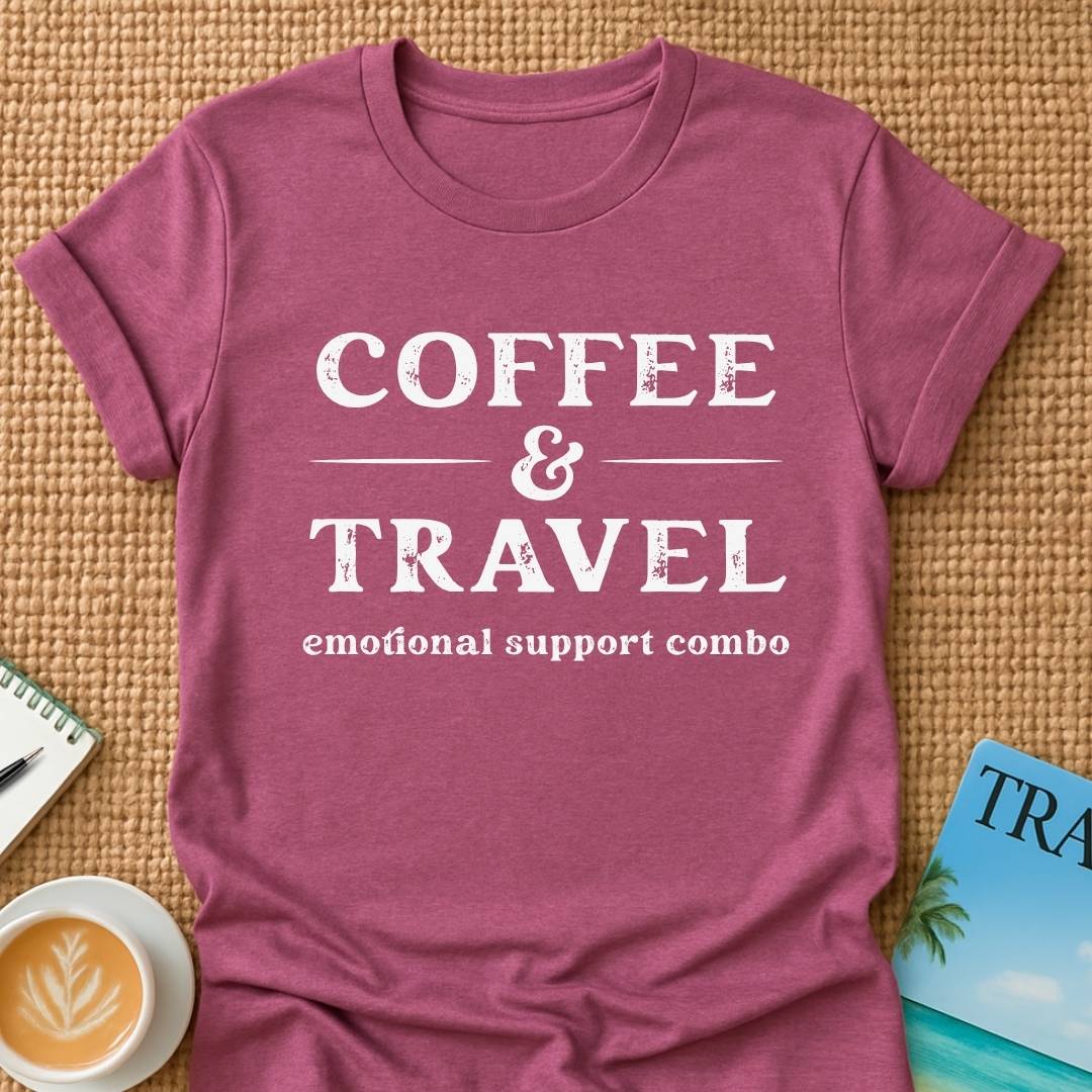 Coffee & Travel T-shirt
