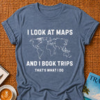 Maps and Trips T-shirt