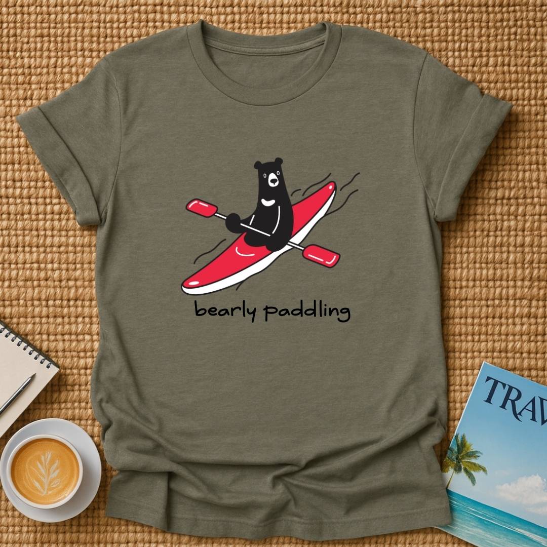 Bearly Paddling T-shirt