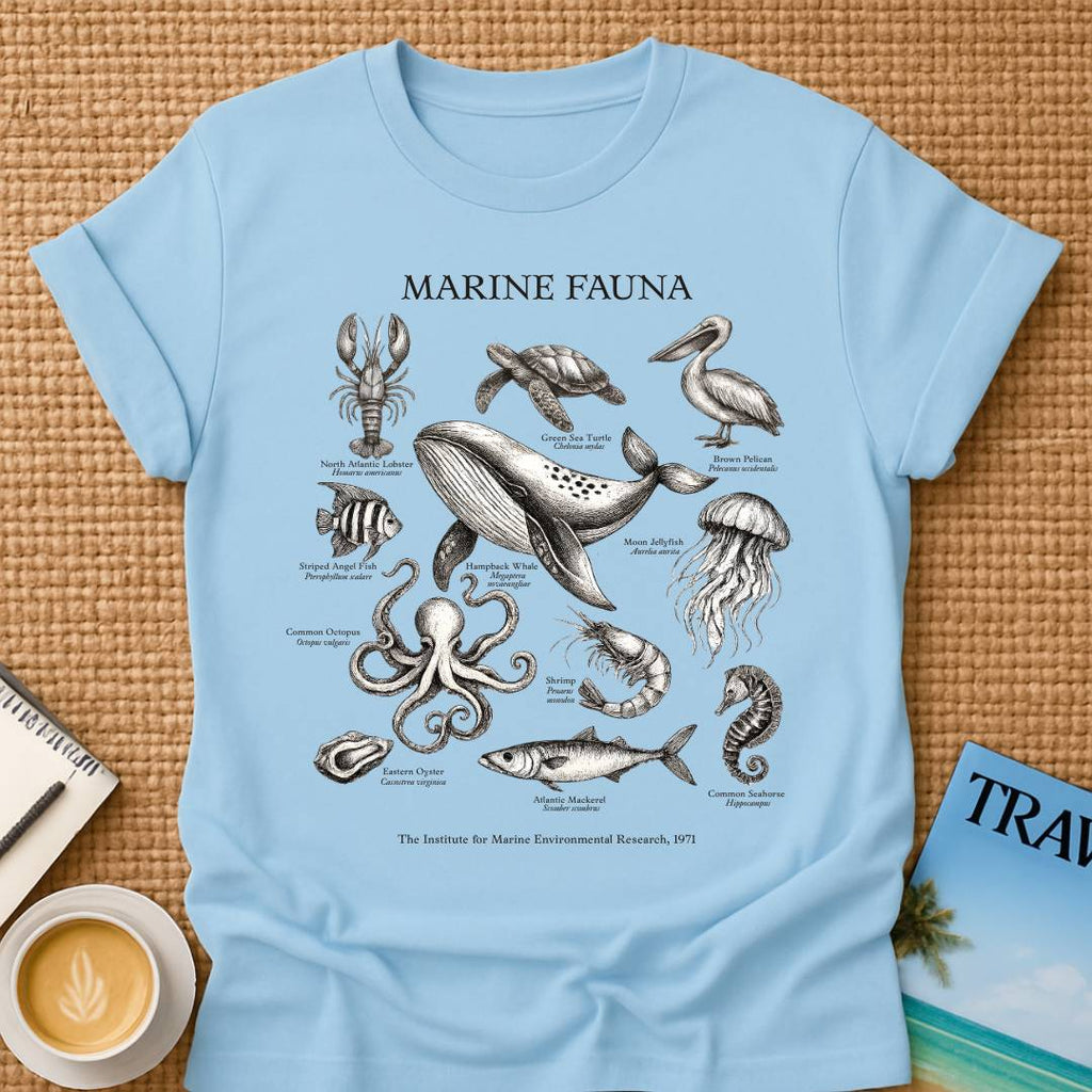 Vintage Marine Fauna T-shirt