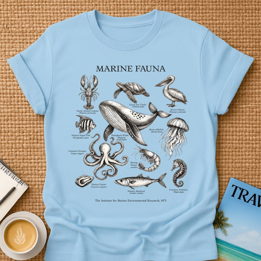 Vintage Marine Fauna T-shirt