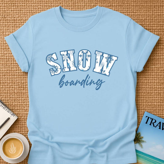 Snowboarding T-shirt