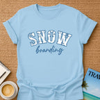 Snowboarding T-shirt