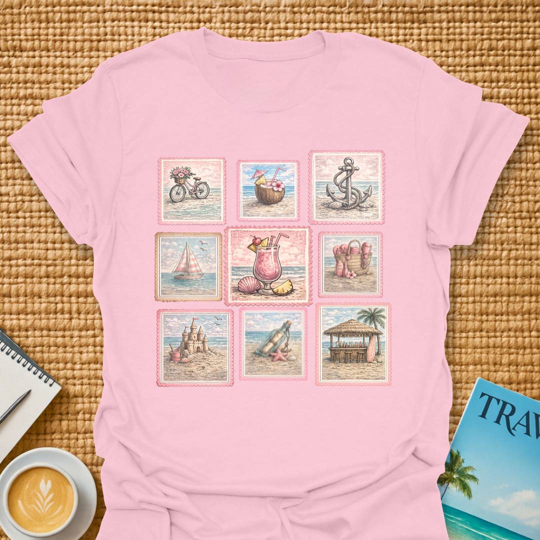Coastal Stamps T-shirt