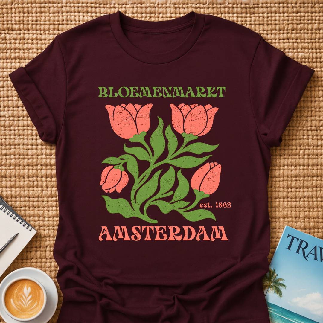 Bloemenmarkt T-shirt