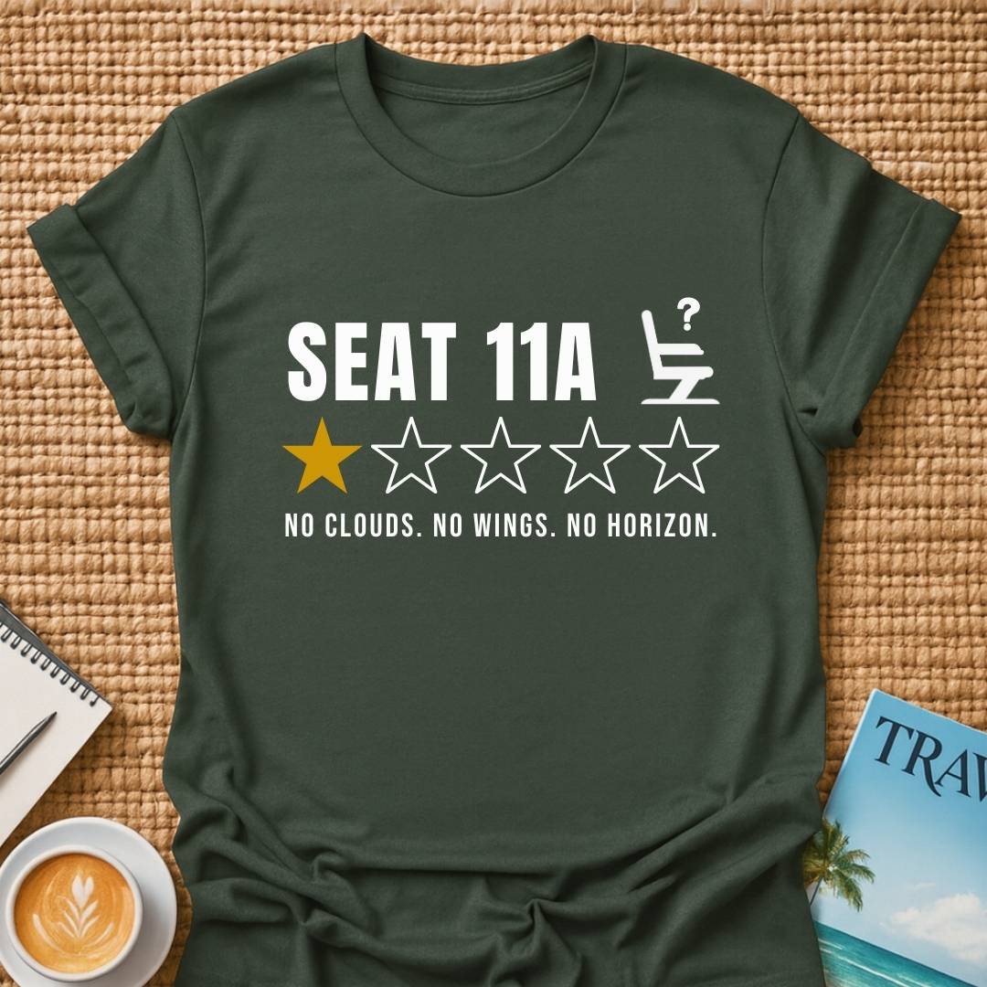 Seat 11A T-shirt