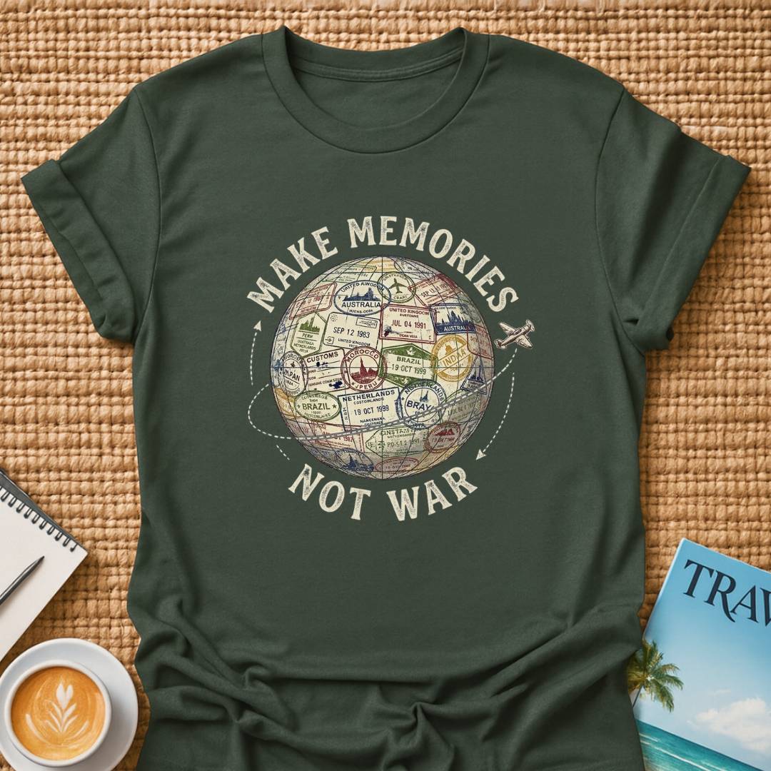 Make Memories Not War T-shirt
