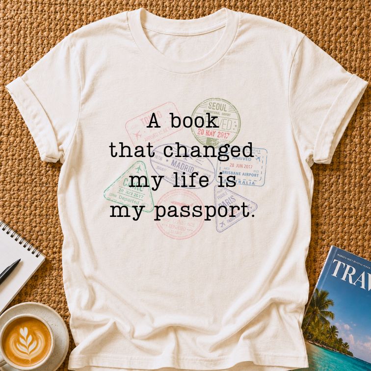 Passport Book T-shirt