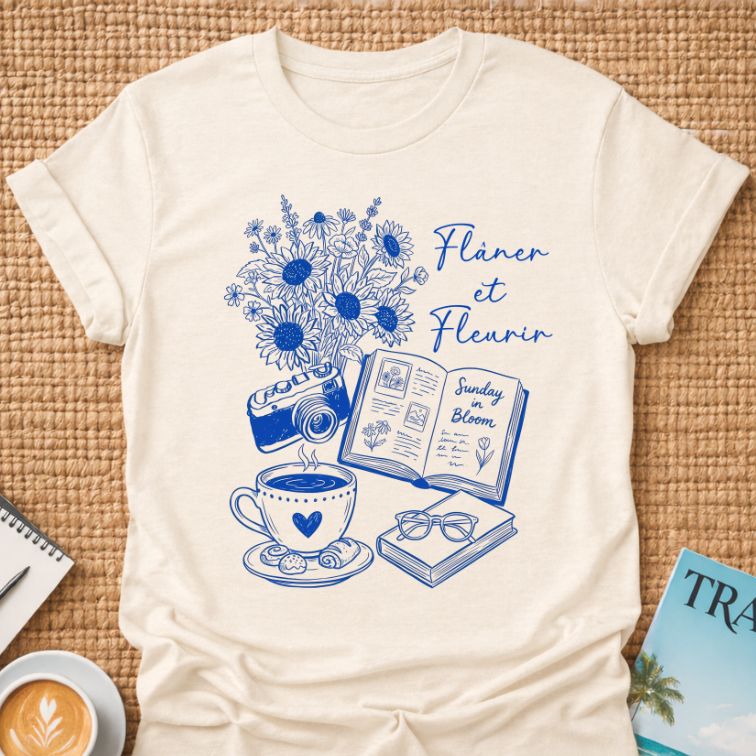 Flâner et Fleurir T-shirt