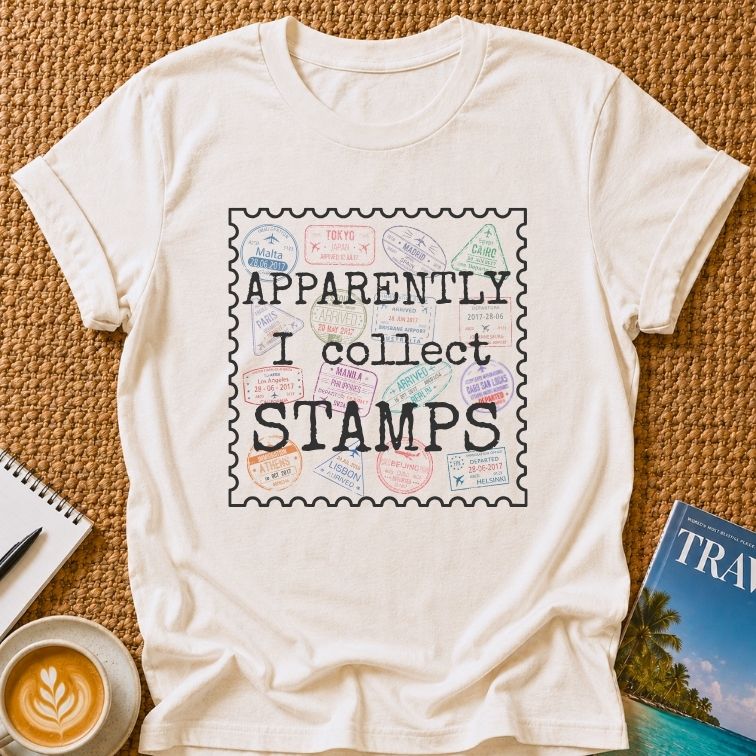 I Collect Stamps T-shirt